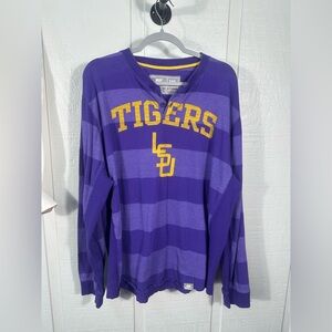 Nike LSU Tigers Long Sleeve  TShirt Size XL EUC